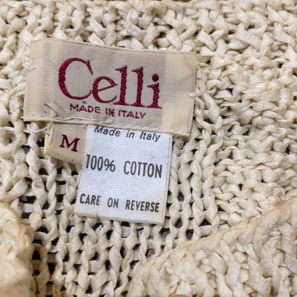 Vintage Celli Made in Italy Knitted Sweater - Picture 3 of 10